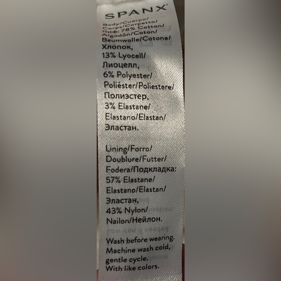 Spanx White Jeans with Elastic Waist Band Women’s Size XL - Picture 7 of 9